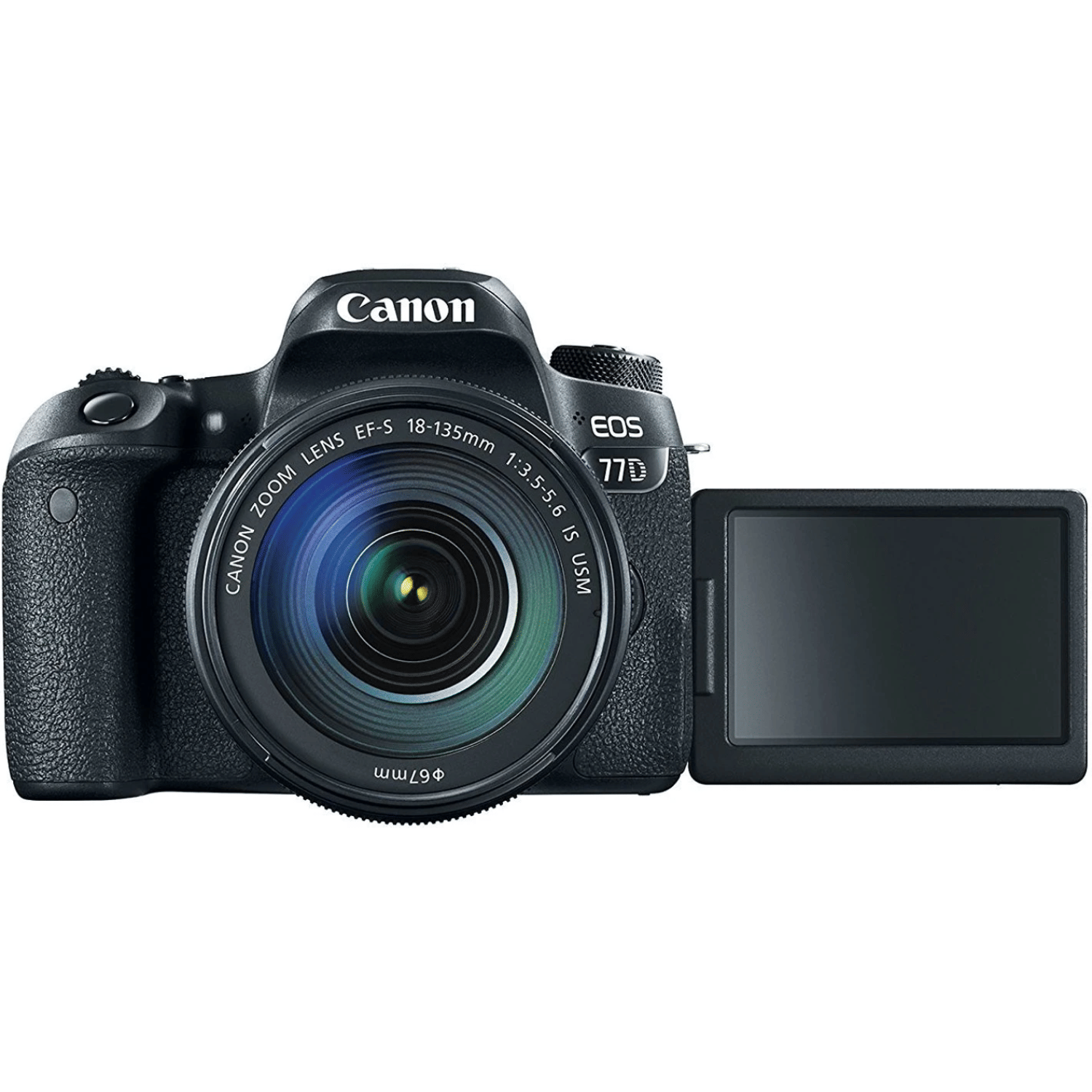 Canon EOS 77D 24.2MP DSLR - Refurbished_Black_Top_114567