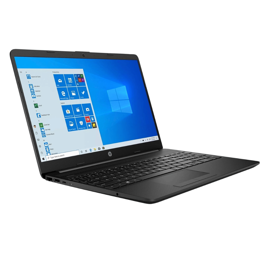 HP 15 Series 15s-du1066TU (Intel Core i3 10th Gen 15.6 Inch)- Refurbished_Black_Left Side_51333