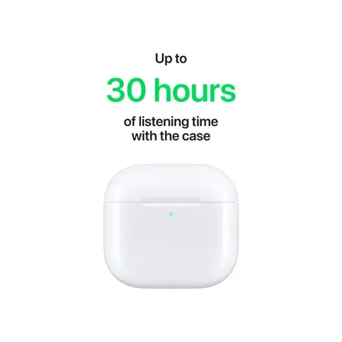 Apple AirPods 4 Wireless Earbuds with Active Noise Cancellation - Unboxed_White_Bottom_87906