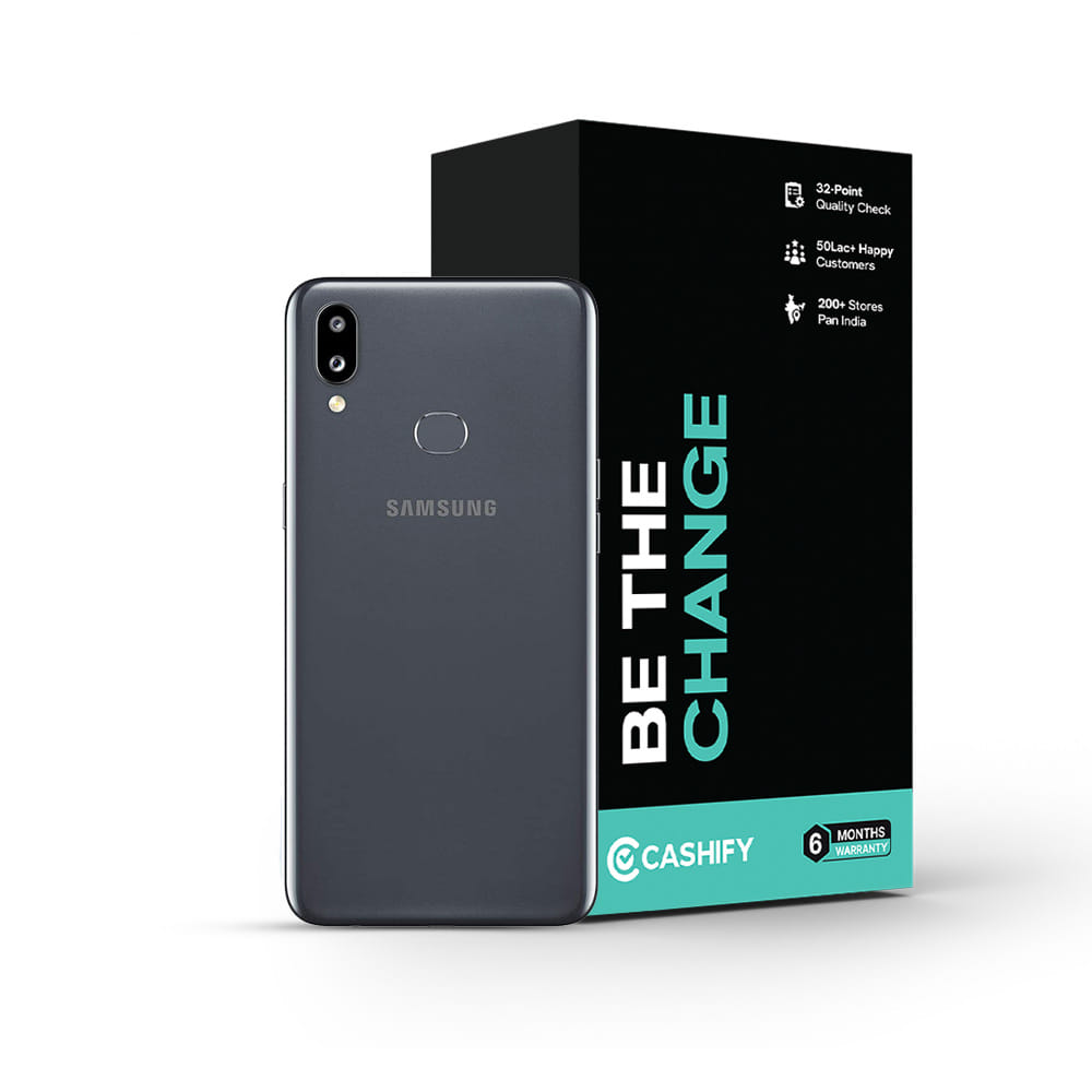 Samsung Galaxy M01s - Refurbished_Gray_Phone With Box_50134