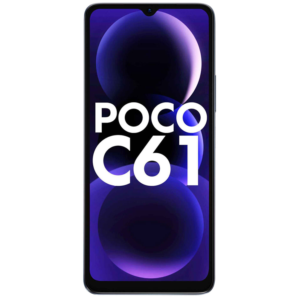 POCO C61 - Refurbished_Ethereal Blue_Front_52171