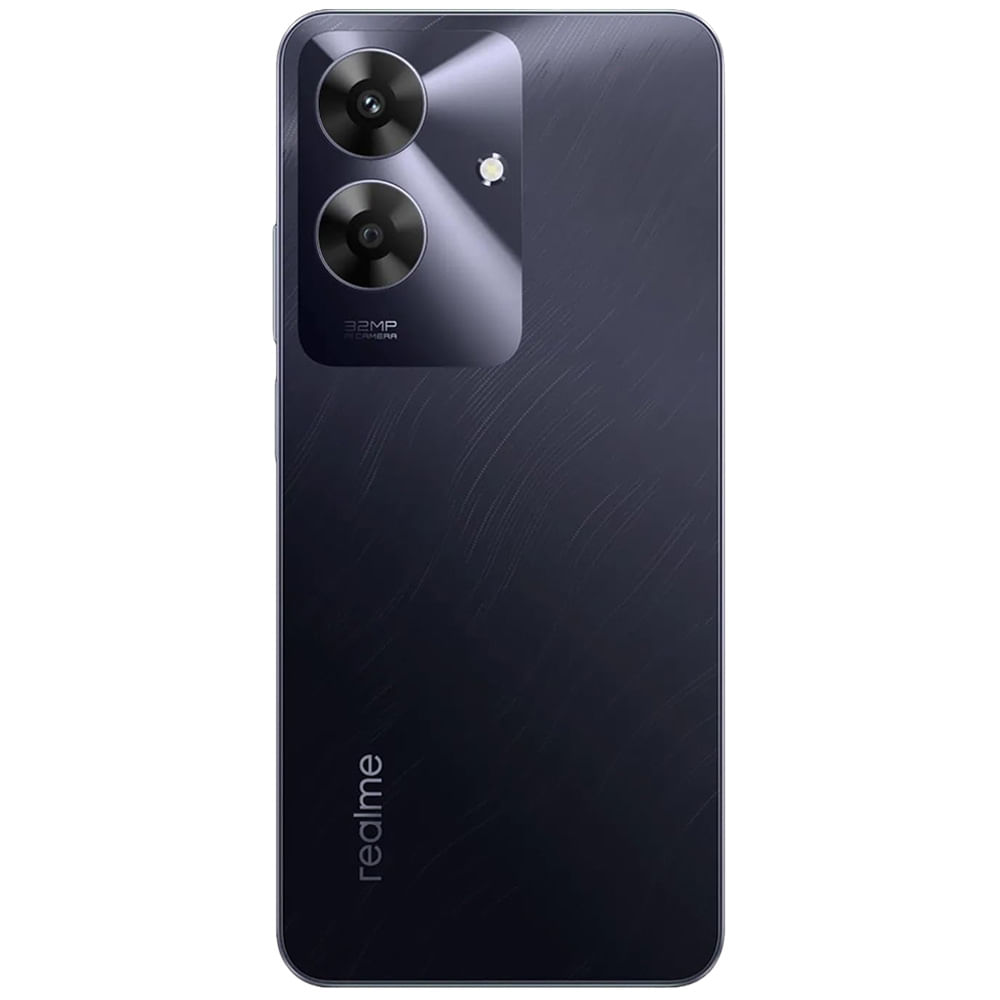Realme C61 - Refurbished_Marble Black_Back_46273