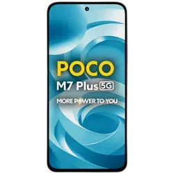 POCO M7 Plus 5G - Refurbished_Aqua Blue_Front_88034
