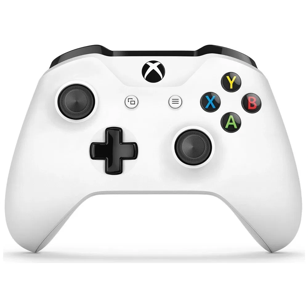 MICROSOFT Xbox One Wireless Controller - Refurbished Fair - White - 2016 - PC)- Refurbished_White_Front_124065