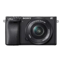 Sony Alpha A6400 24.2MP Mirrorless Camera - Refurbished_Black_Front_58589