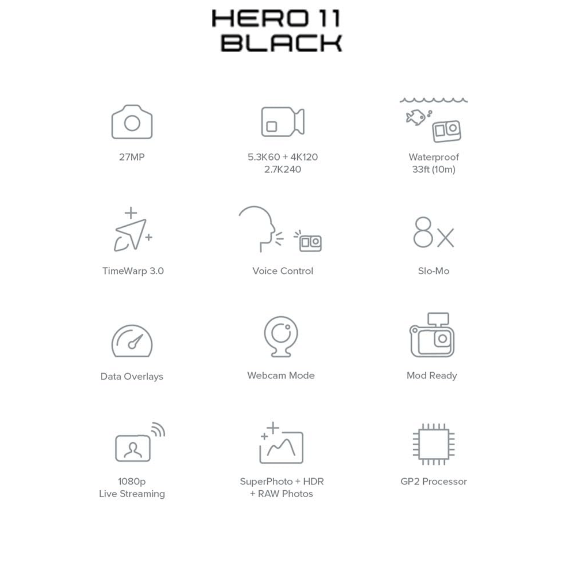 GoPro Hero 11 27MP Action Camera - Refurbished_All_Others_115509