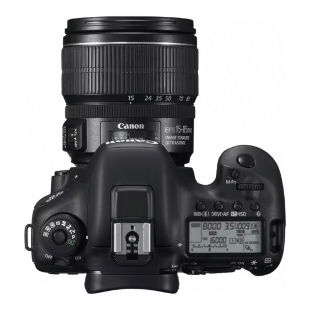 Canon EOS 7D Mark II DSLR Camera - Refurbished_Black_Top_129726