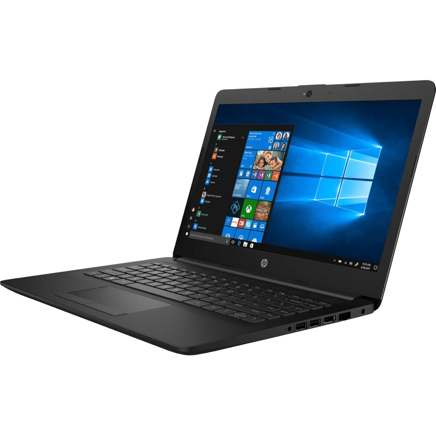 HP/Compaq HP 14 Series 14q-cs0018TU (Intel Pentium Dual Core 14 Inch)- Refurbished_Black_Top_117146