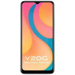 Refurbished Vivo Y20G Purist Blue front