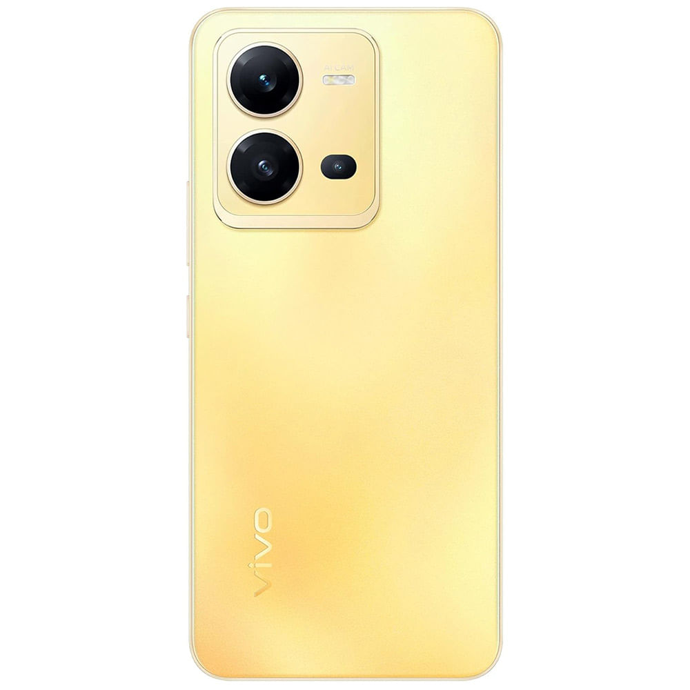 Vivo V25 5G - Refurbished_Sunrise Gold_Back_46588