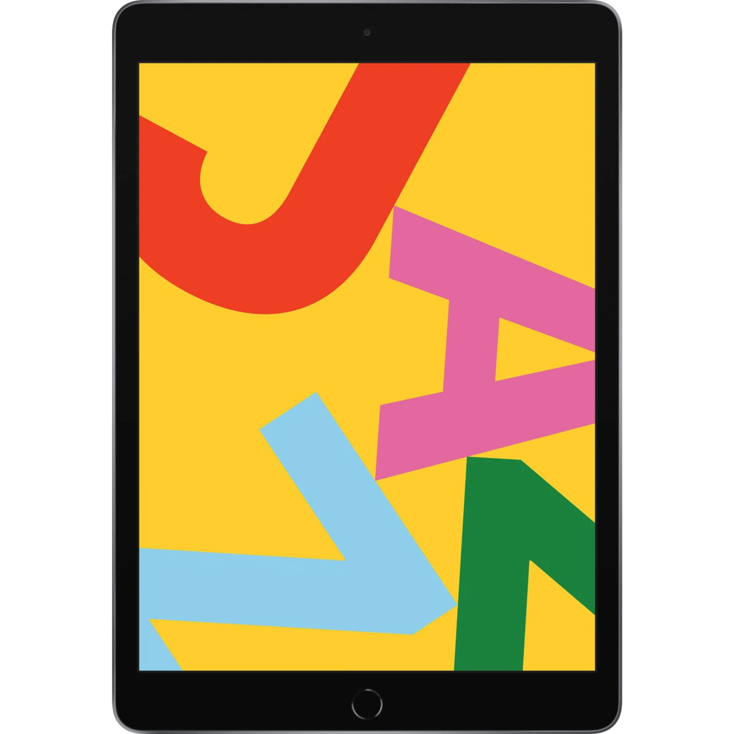 Apple Ipad 2019 7th Generation (10.2 inch, Wifi Only)- Refurbished_Space Grey_Front_113068