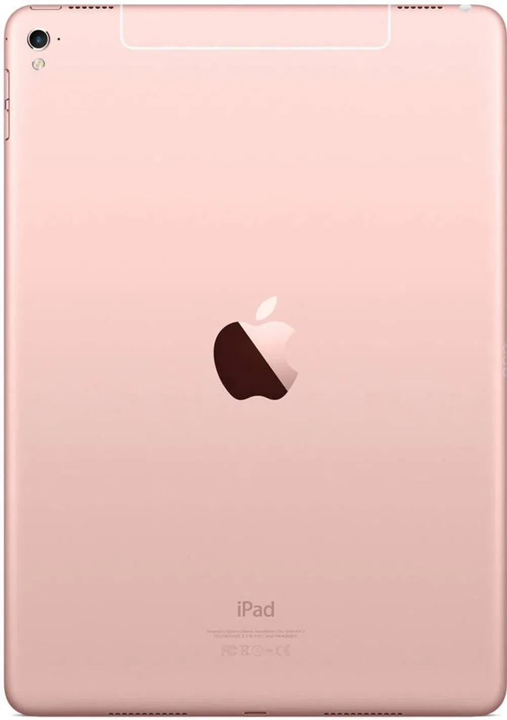 Apple iPad Pro 2016 (9.7 inch, Wifi+Cellular)- Refurbished_Rose Gold_Back_89654