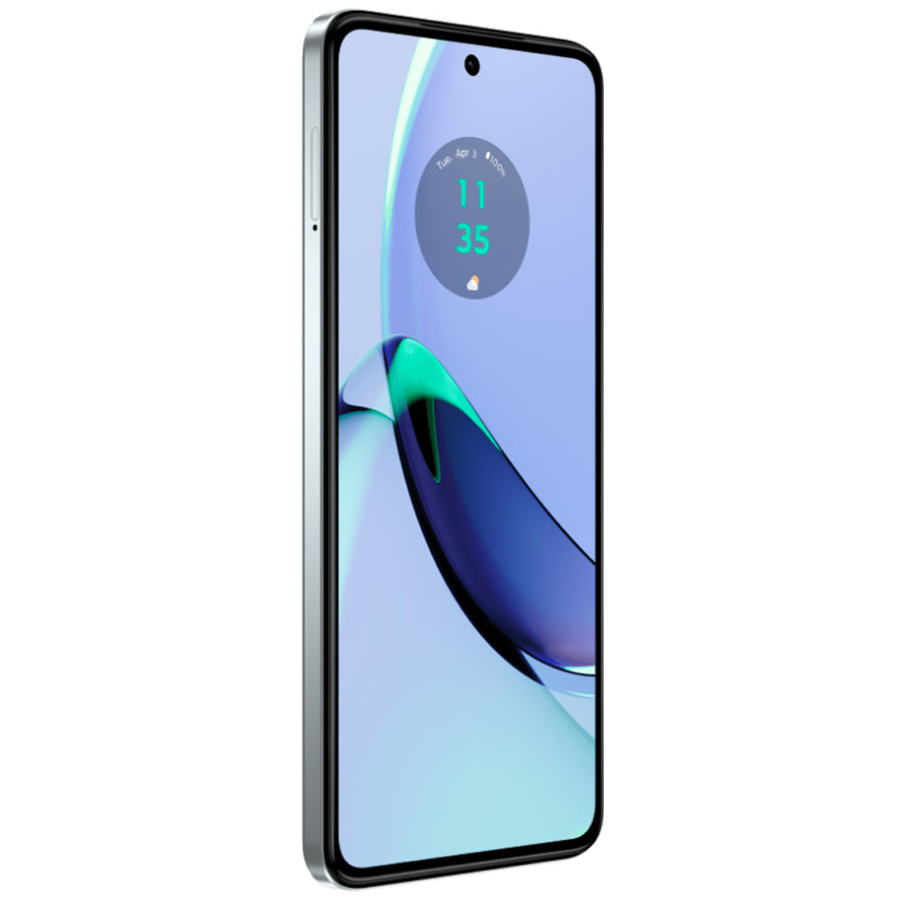 Motorola Moto G84 5G - Refurbished_Marshmallow Blue_Left Side_60420