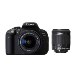 Canon EOS 700D 18MP DSLR - Refurbished_Black_Front_58279