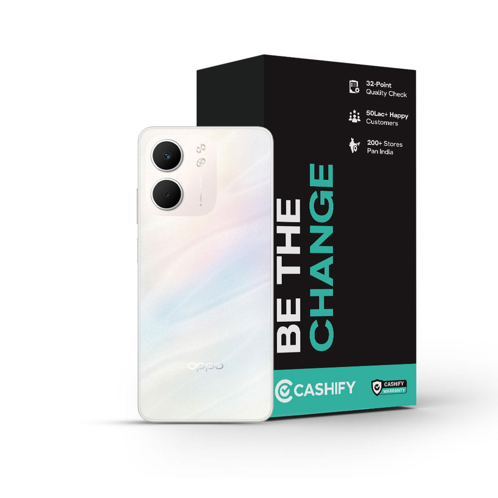 OPPO A5X - Refurbished_Laser White_Phone With Box_121956