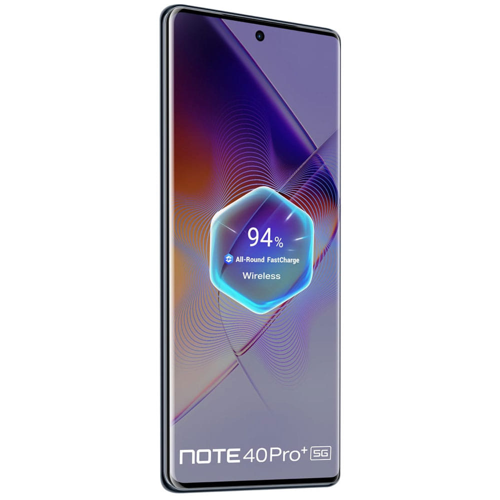 Infinix Note 40 Pro 5G - Refurbished_Obsidian Black_Left Side_60125