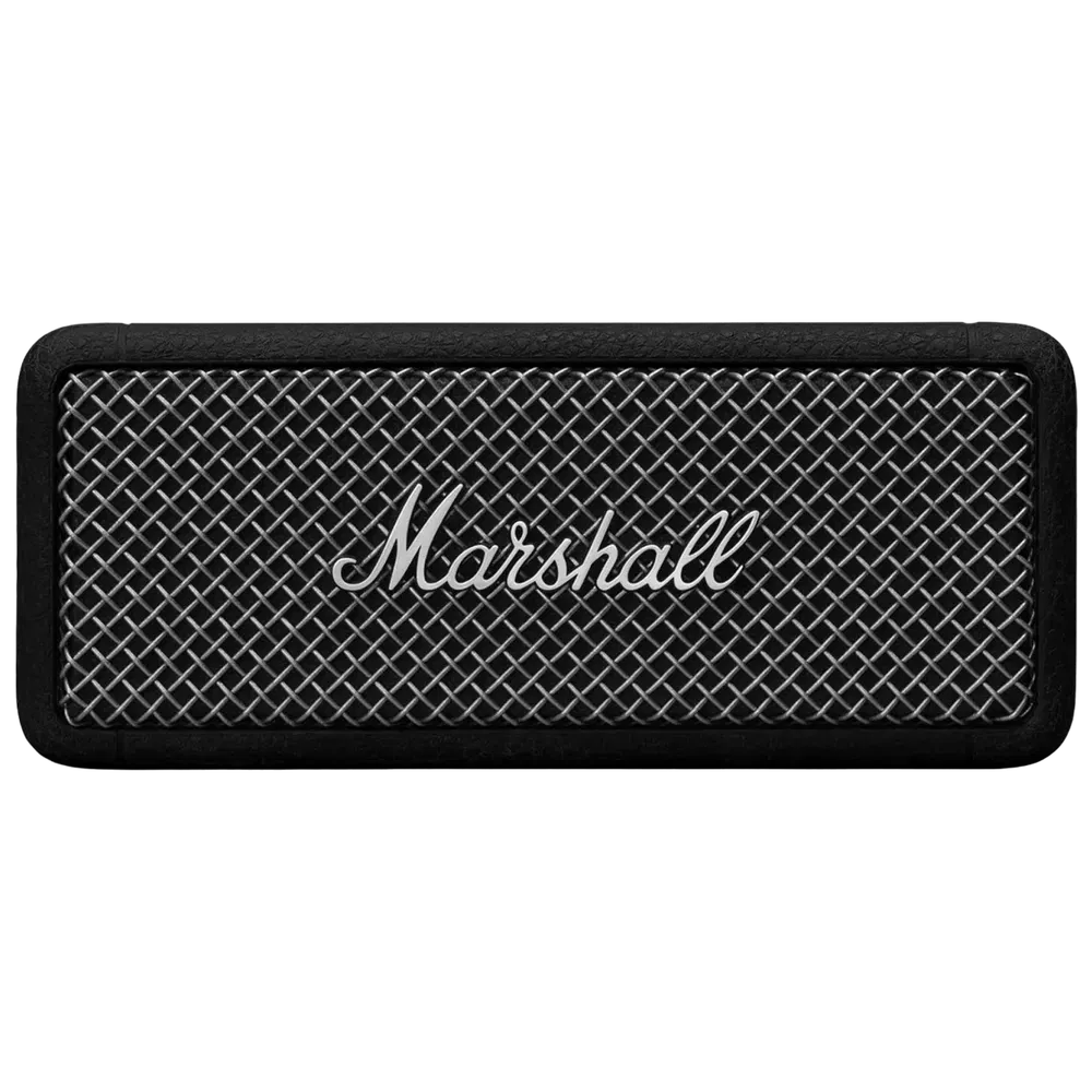 Marshall Emberton 2 Bluetooth Speaker - Unboxed_Black and Steel_Front_60991