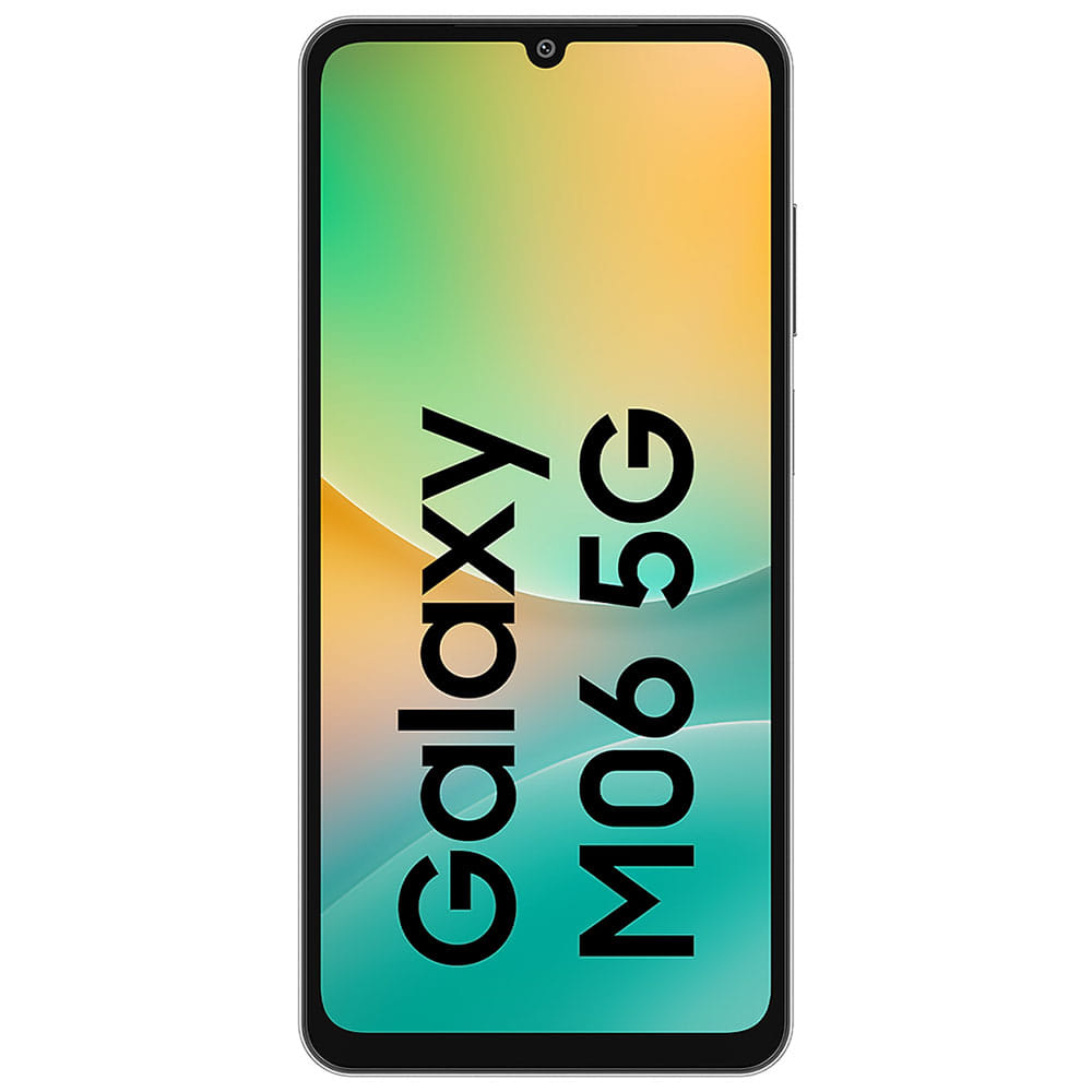 Samsung Galaxy M06 5G - Refurbished_Blazing Black_Front_62725