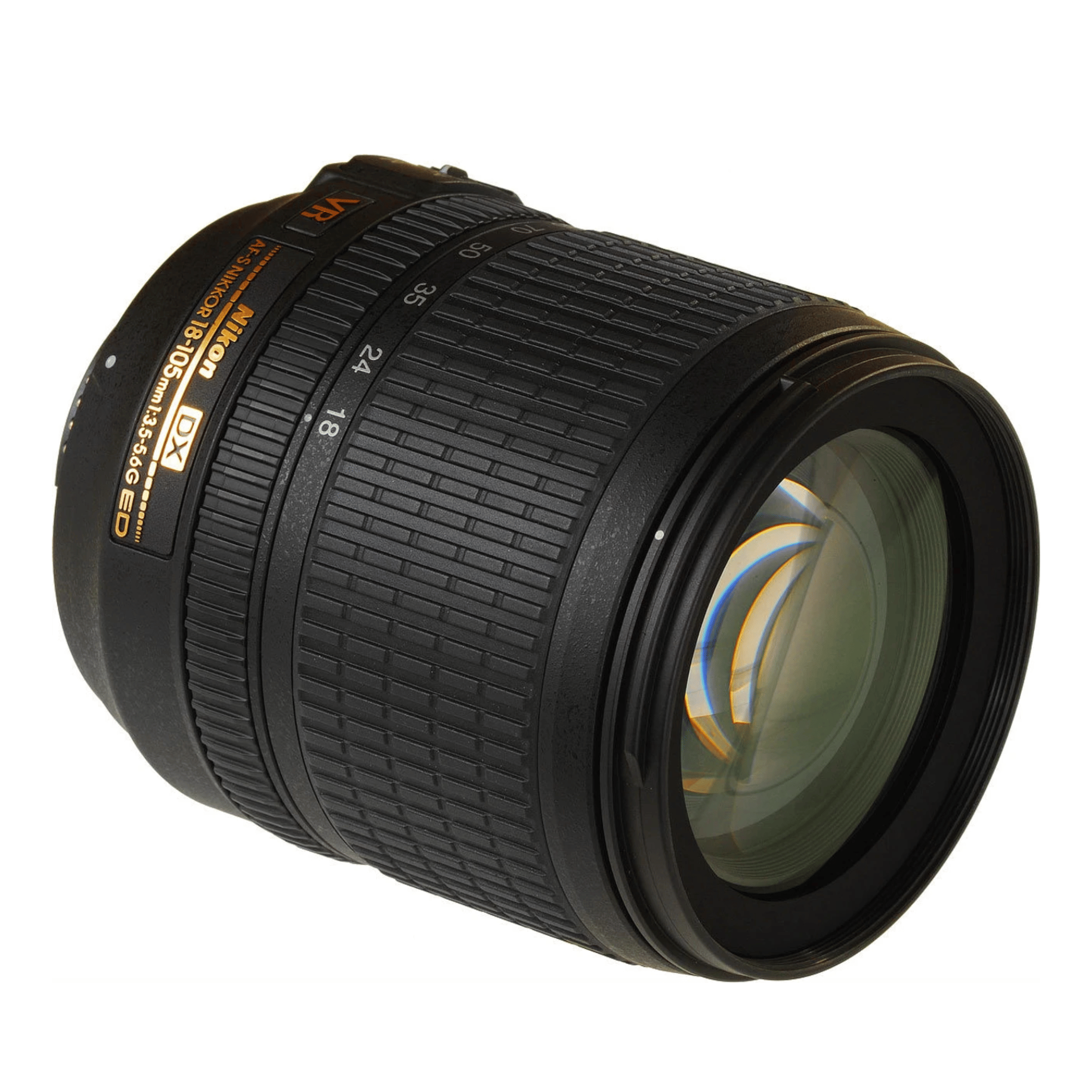 Nikon AF-S DX 18-105mm G VR Zoom Lens - Refurbished Good - Black - Refurbished_Black_Bottom_115155