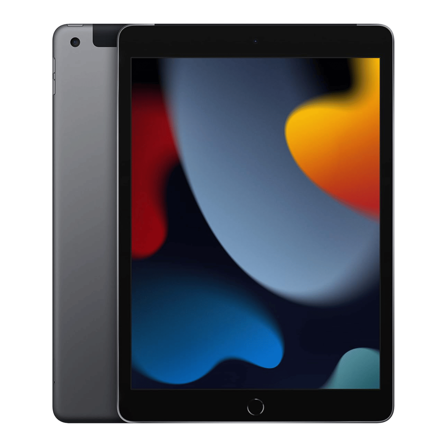 Apple iPad 2021 9th Generation (10.2 inch, Wifi+Cellular)- Refurbished_Space Gray_Top_124031