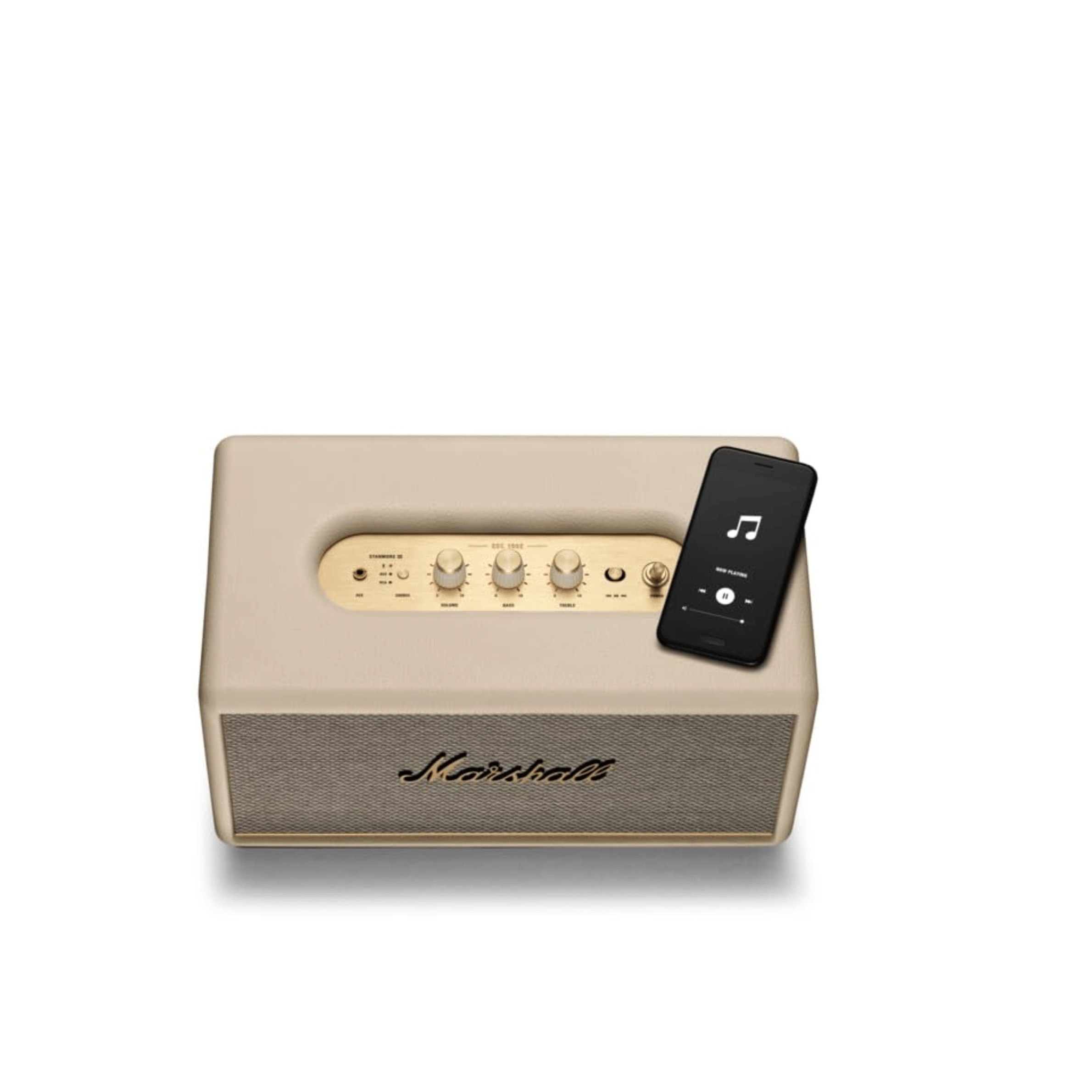 Marshall Stanmore 3 Bluetooth Speaker - Unboxed_Cream_Right Side_114900