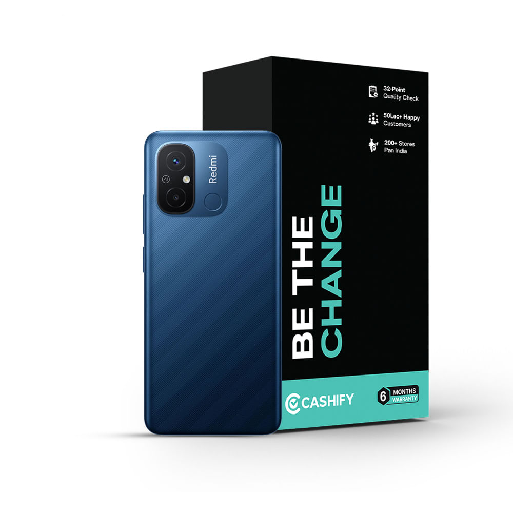 Xiaomi Redmi 12C - Refurbished_Royal Blue_Phone With Box_53965