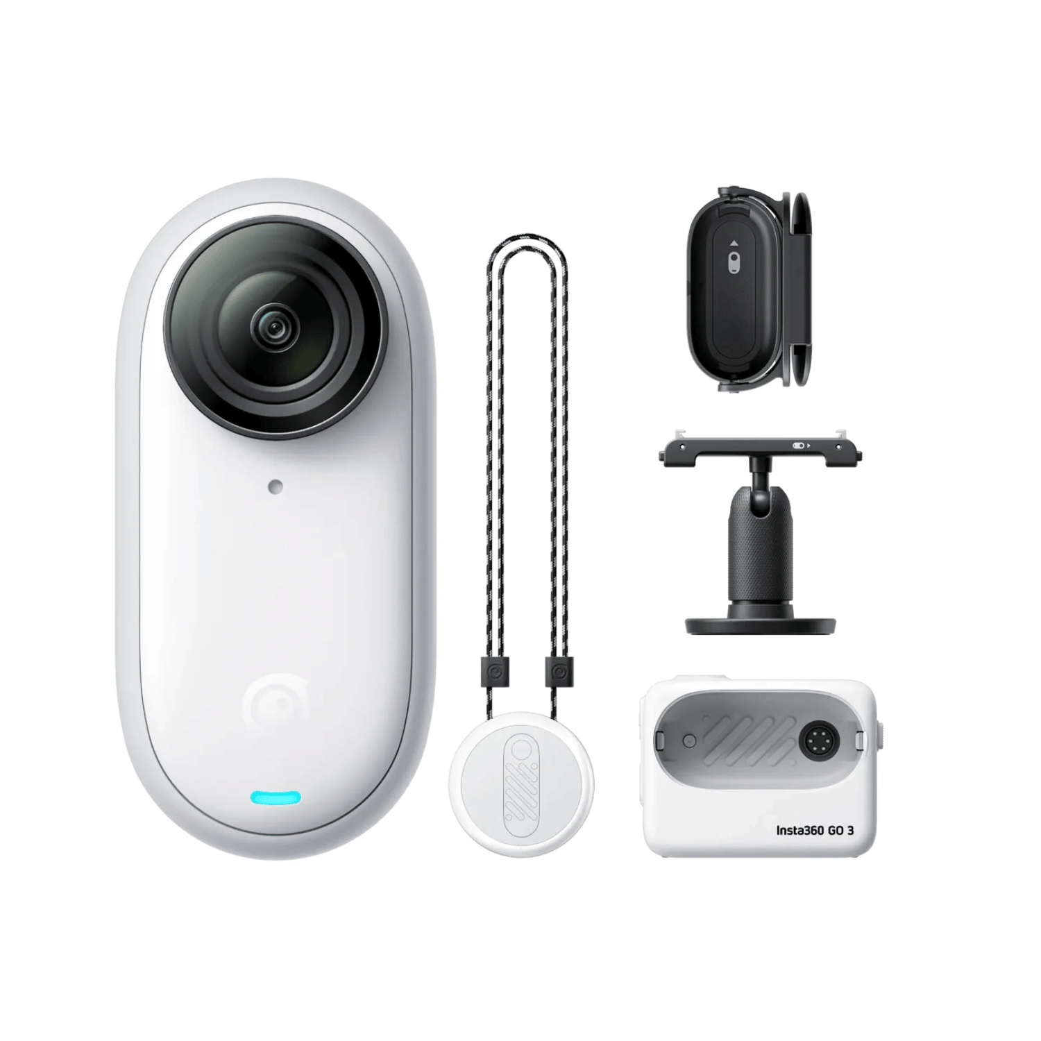 Insta360 GO 3 12MP Action Camera (64 GB) - Refurbished_White_Right Side_123666
