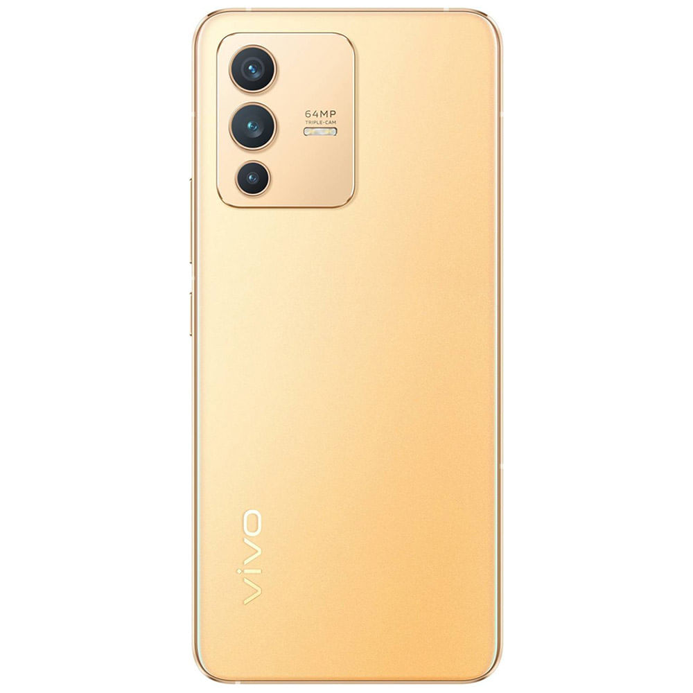 Vivo V23 5G - Refurbished-Sunshine Gold-back