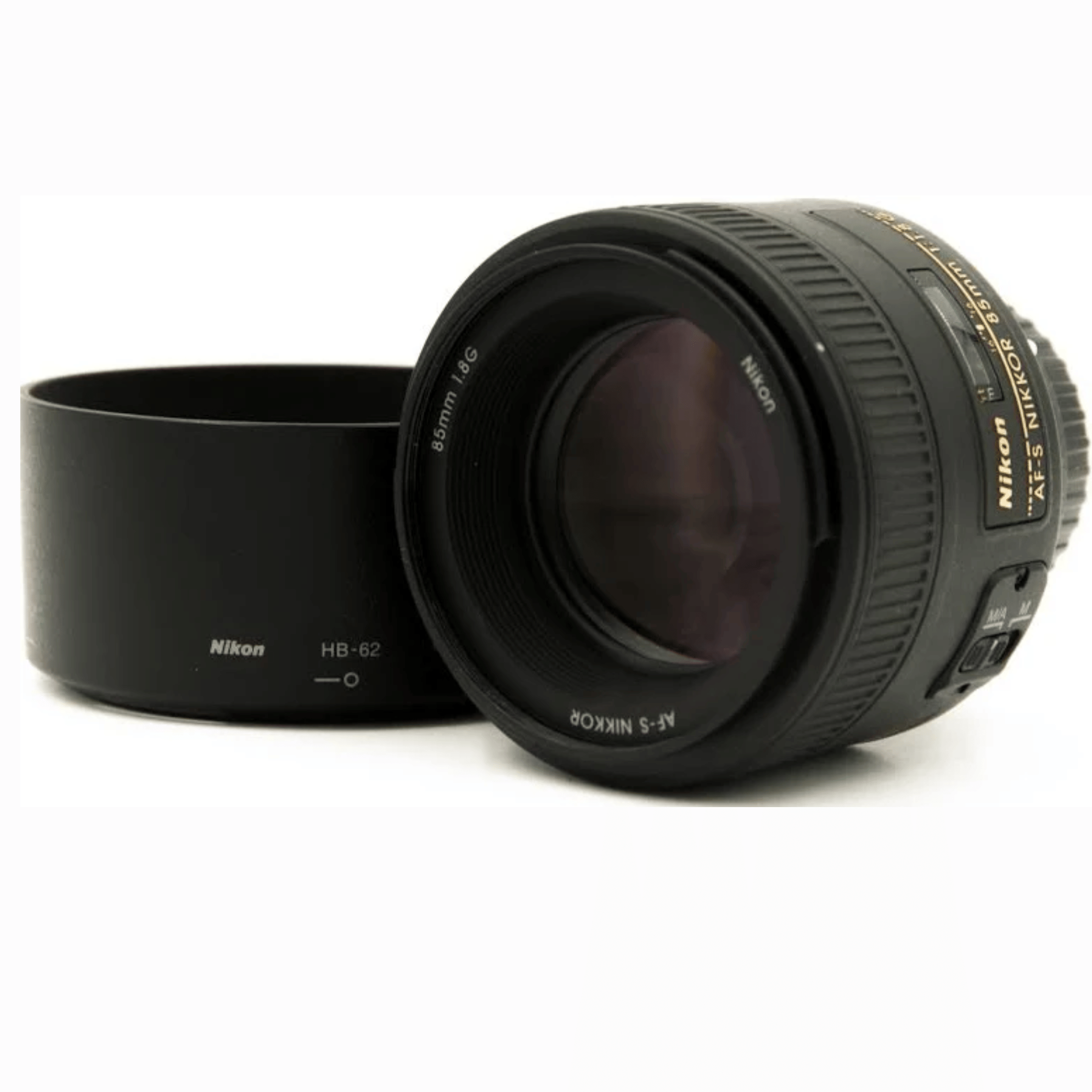 Nikon AF–S 85mm F/1.8G Prime Lens - Refurbished Good - Black - Refurbished_Black_Bottom_123498