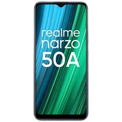 Refurbished Realme Narzo 50A Oxygen Blue Front