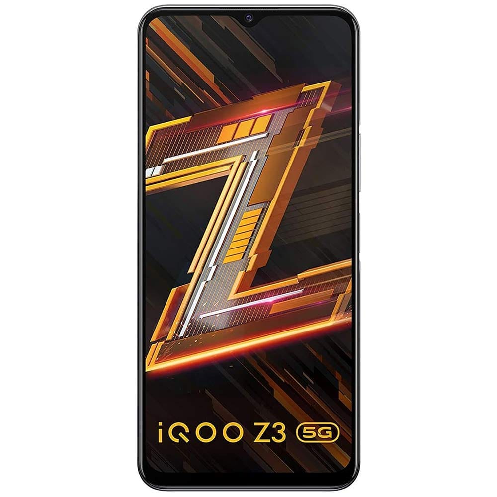 iQOO Z3 5G - Refurbished_Ace Black_Front_50704