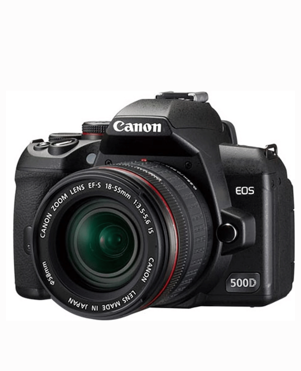 Canon EOS 500D 15MP DSLR - Refurbished_Black_Front_115703