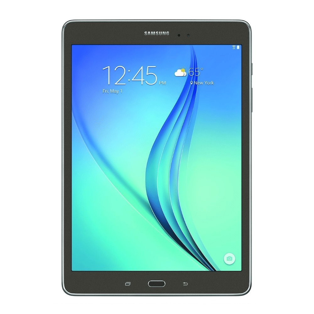 Samsung Galaxy Tab A 2015 (9.7 inch, WiFi Only)- Refurbished_Smoky Titanium_Front_63213