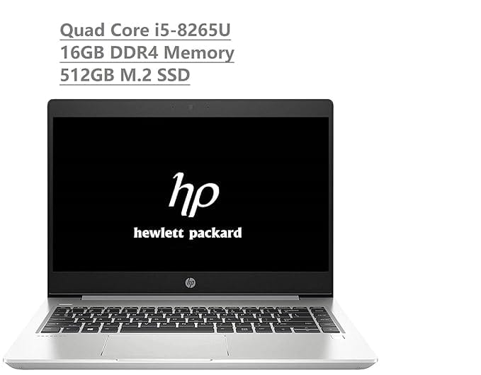 HP/Compaq Probook Series 440 G6 (Intel Core i5 8th Gen 14 Inch)- Refurbished_Silver_Front_86918