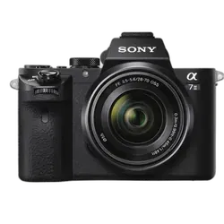 Sony Alpha 7 II 24.3MP Mirrorless Camera - Refurbished_Black_Front_117399