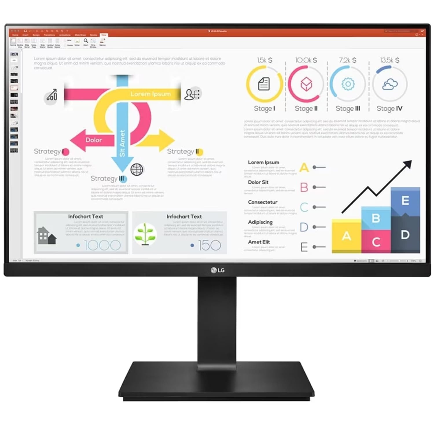 LG 24QP750 24 Inch IPS 75 Hz QHD Monitor  - Unboxed_Black_Front_89767