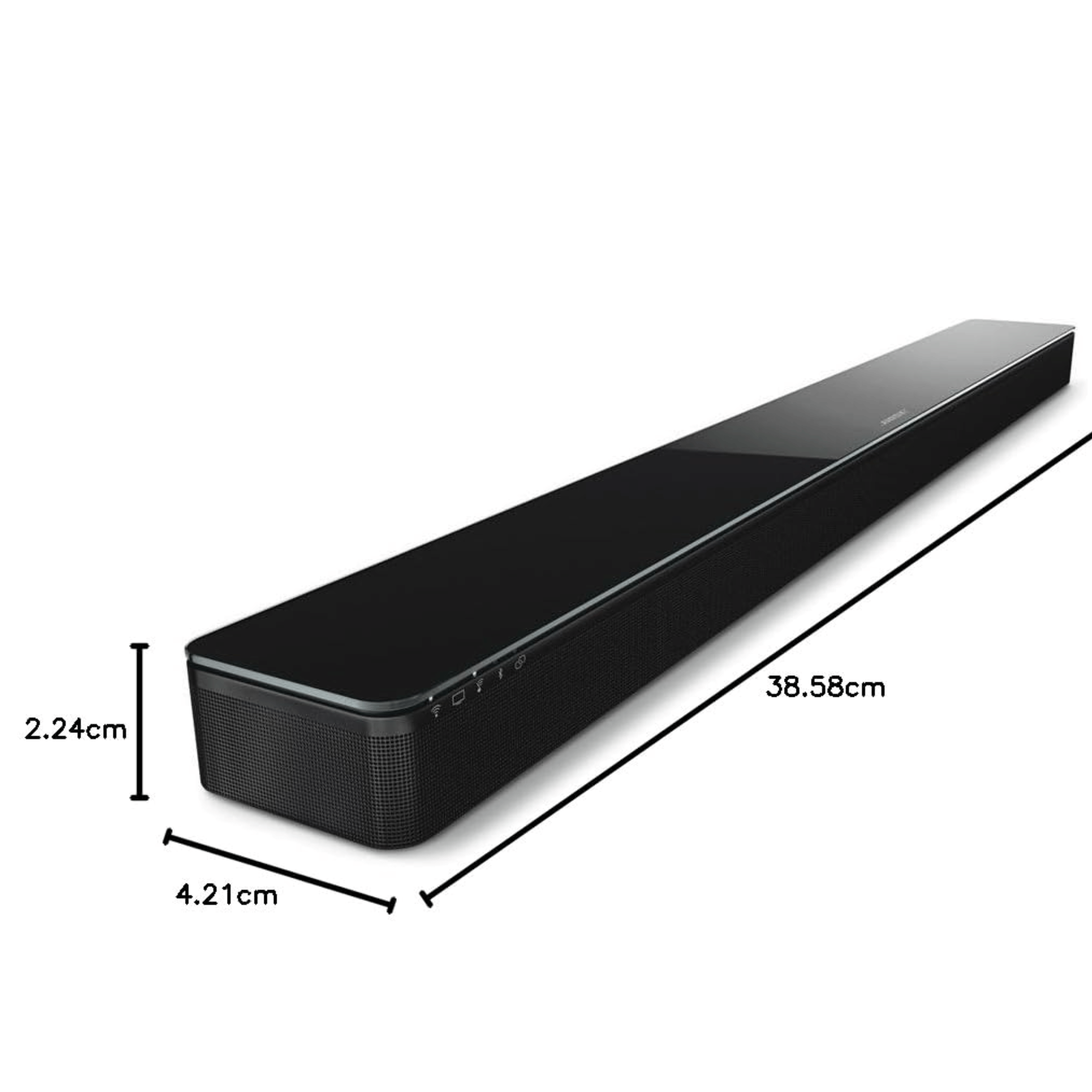 Bose SoundTouch 300 SoundBar - Refurbished_Black_Top_115115