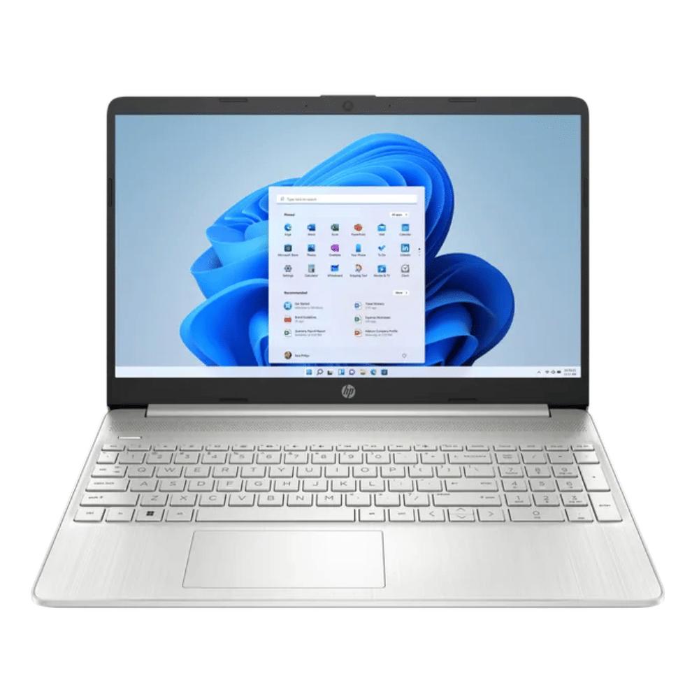 HP/Compaq HP 15 Series 15s-fr2514TU (Intel Core i3 11th Gen 15.6 Inch)- Refurbished_Silver_Top_59830