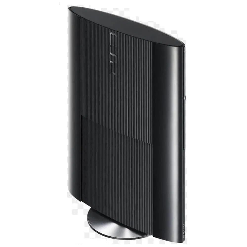 Sony PlayStation 3 Super Slim Gaming Console (PS3 Super Slim)- Refurbished_Black_Top_127338