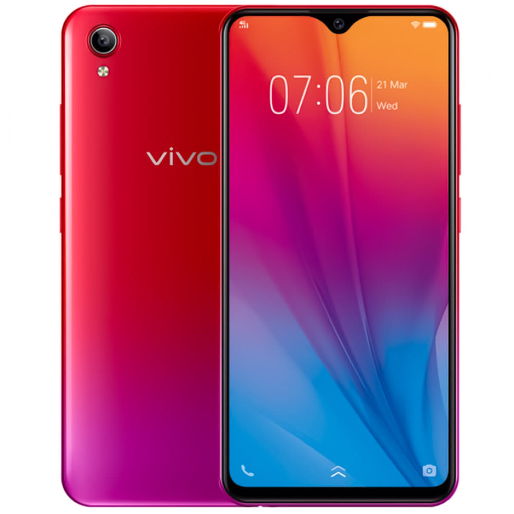 Vivo Y91 - Refurbished_Sunset Red_Left Side_48860