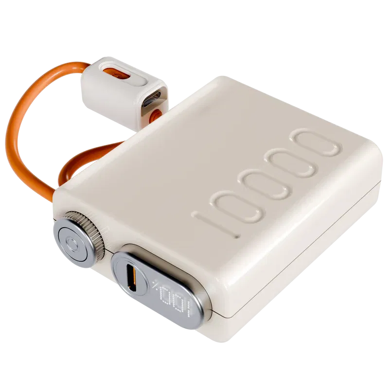 Lapcare Royale (LOX-226) 10000Mah - PowerBank - New - White_White_Front_112991