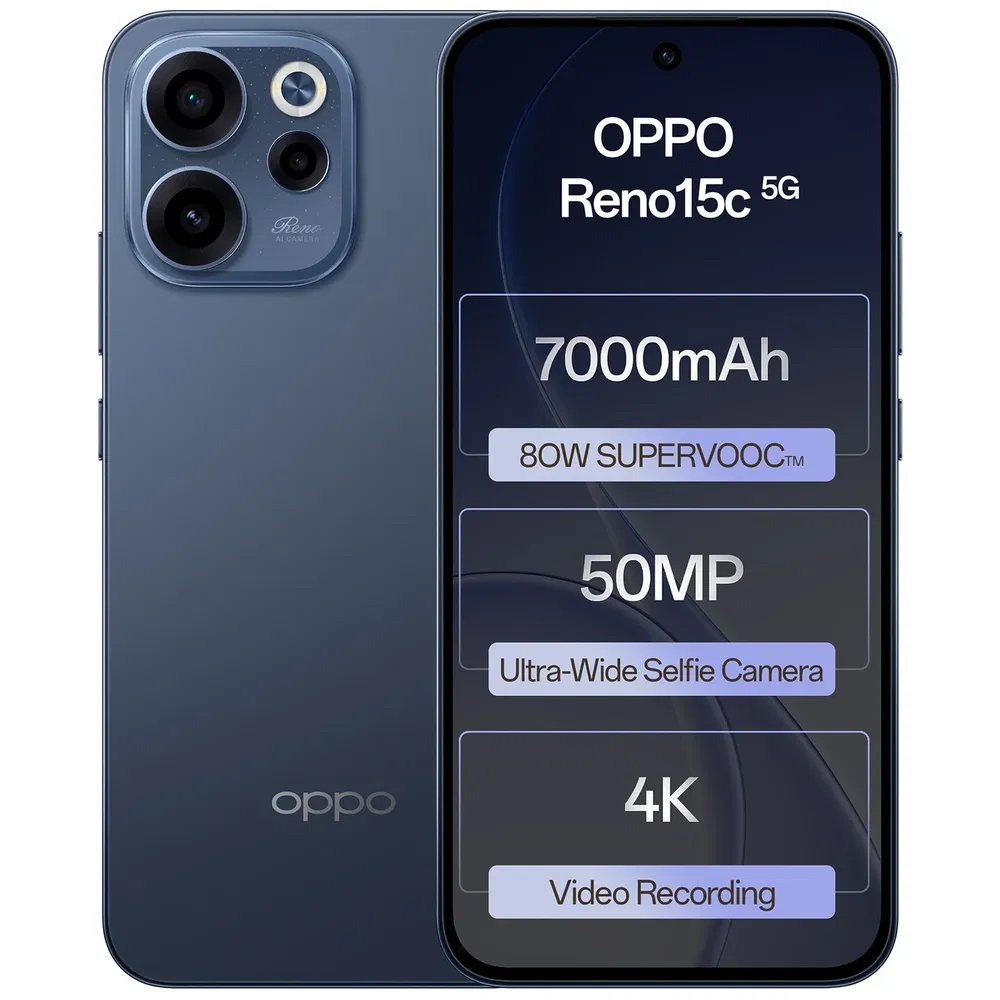 OPPO Reno 15c 5G - Refurbished_Twilight Blue_Top_125676