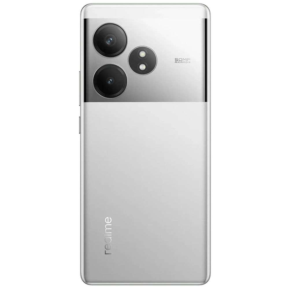 Realme GT 6T 5G - Refurbished_Fluid Silver_Back_52368