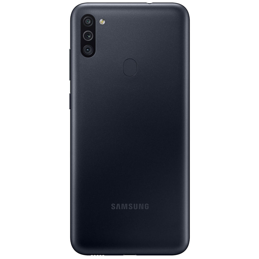 Samsung Galaxy M11 - Refurbished_Black_Back_50174