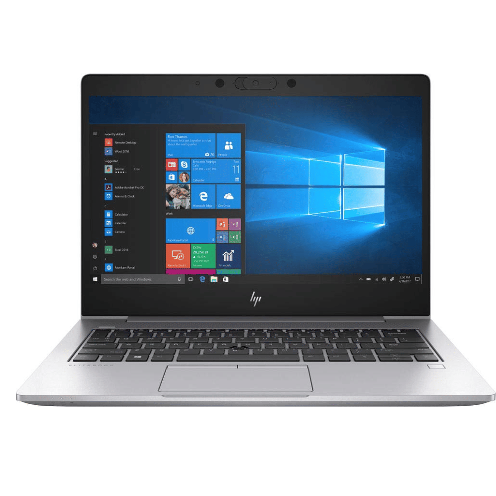 Elitebook Series 830 G6 (Intel Core i5 8th Gen 13.3 Inch)- Refurbished_Silver_Front_50572