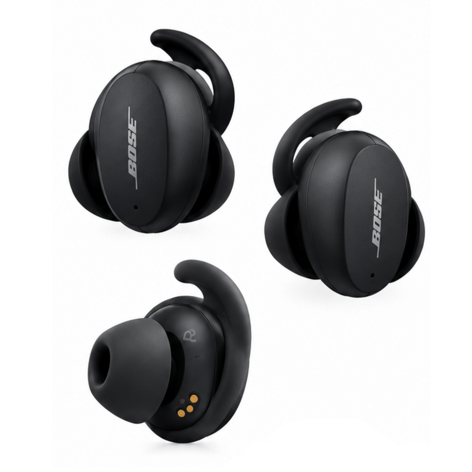 Bose Quietcomfort Active Noise Cancellation Earbuds - Unboxed_Black_Top_129767