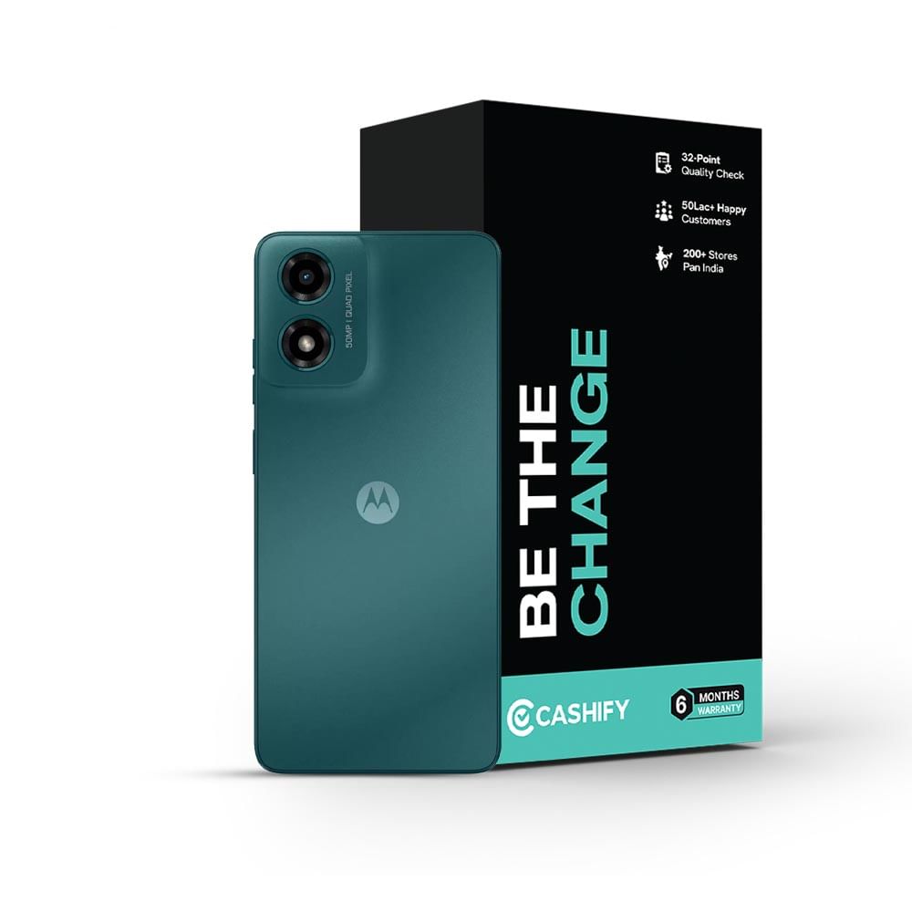 Motorola Moto G04s - Refurbished_Sea Green_Phone With Box_53392