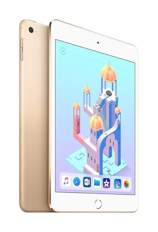 Apple iPad Mini 4 2015 (7.9 inch, Wi-fi Only)- Refurbished_Gold_Left Side_87286
