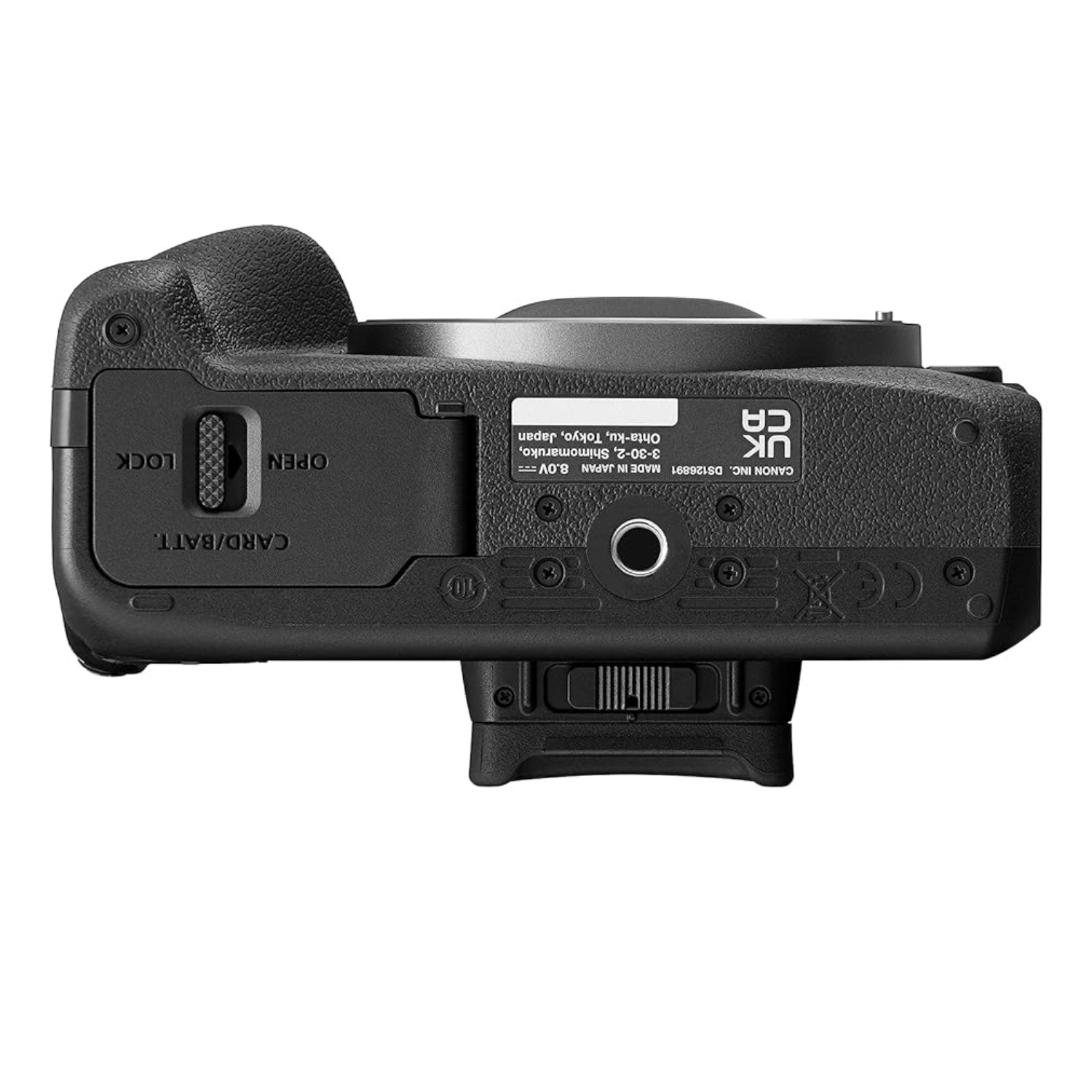 Canon EOS R100 24.1MP Mirrorless Camera - Refurbished_Black_Bottom_114526