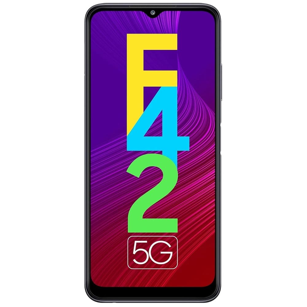 Samsung Galaxy F42 5G - Refurbished_Matte Black_Front_59224